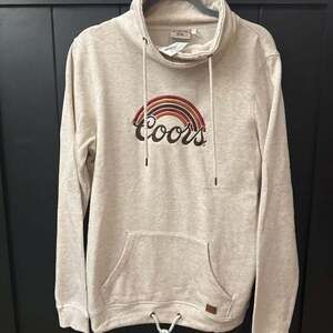 Coors Banquet Golden Colorado Hoodie Sweatshirt Womens size large